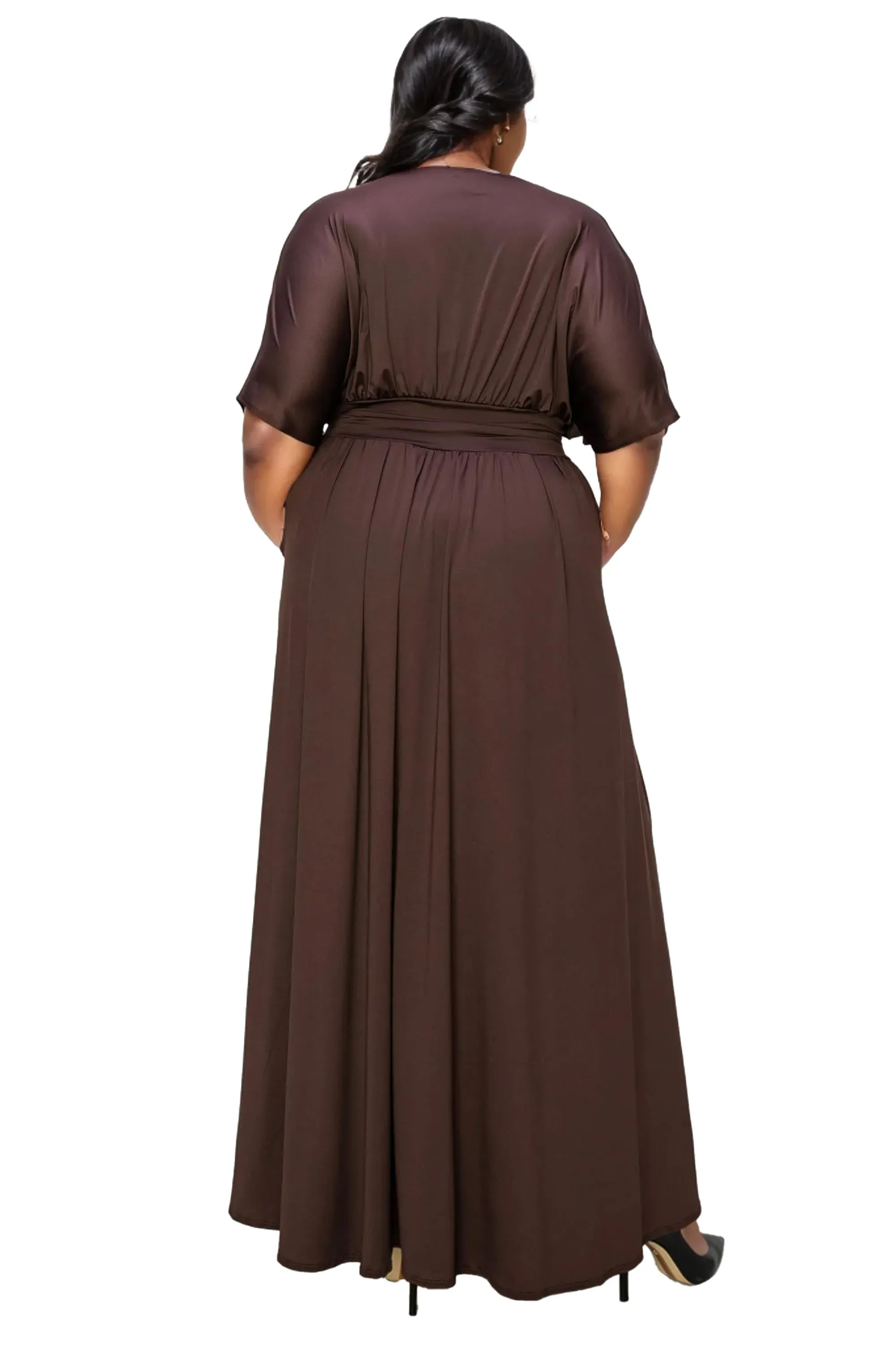 Raffi Empire Waist Pocket Maxi Dress