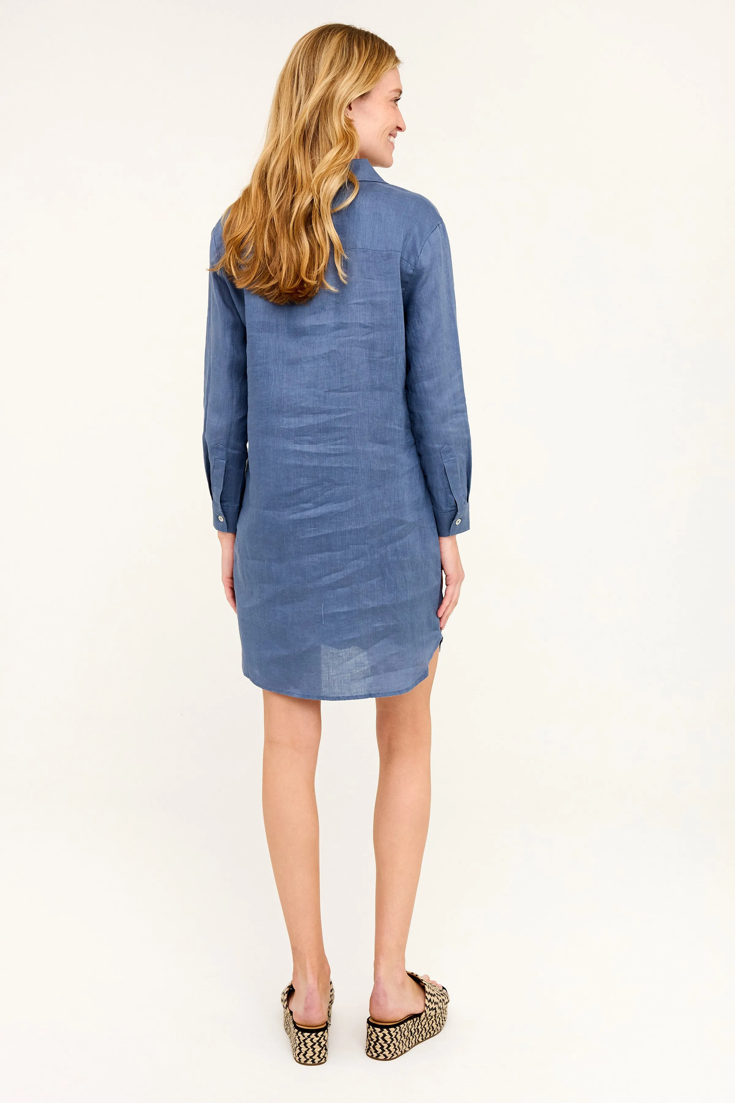 Rebecca Shirt Dress - Vintage Indigo