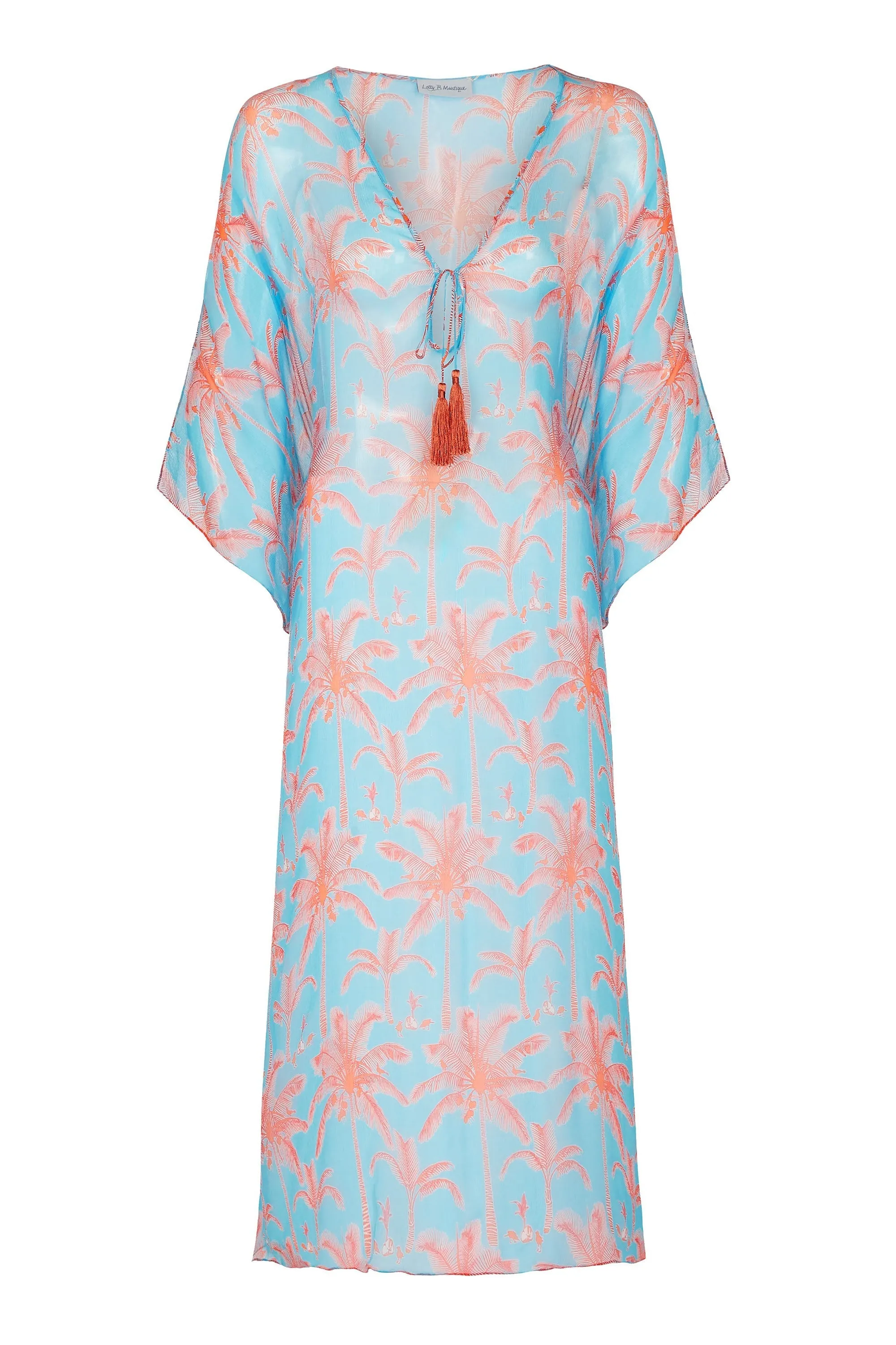 Silk Chiffon Ellie Kaftan PLANTATION