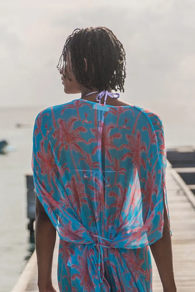 Silk Chiffon Ellie Kaftan PLANTATION