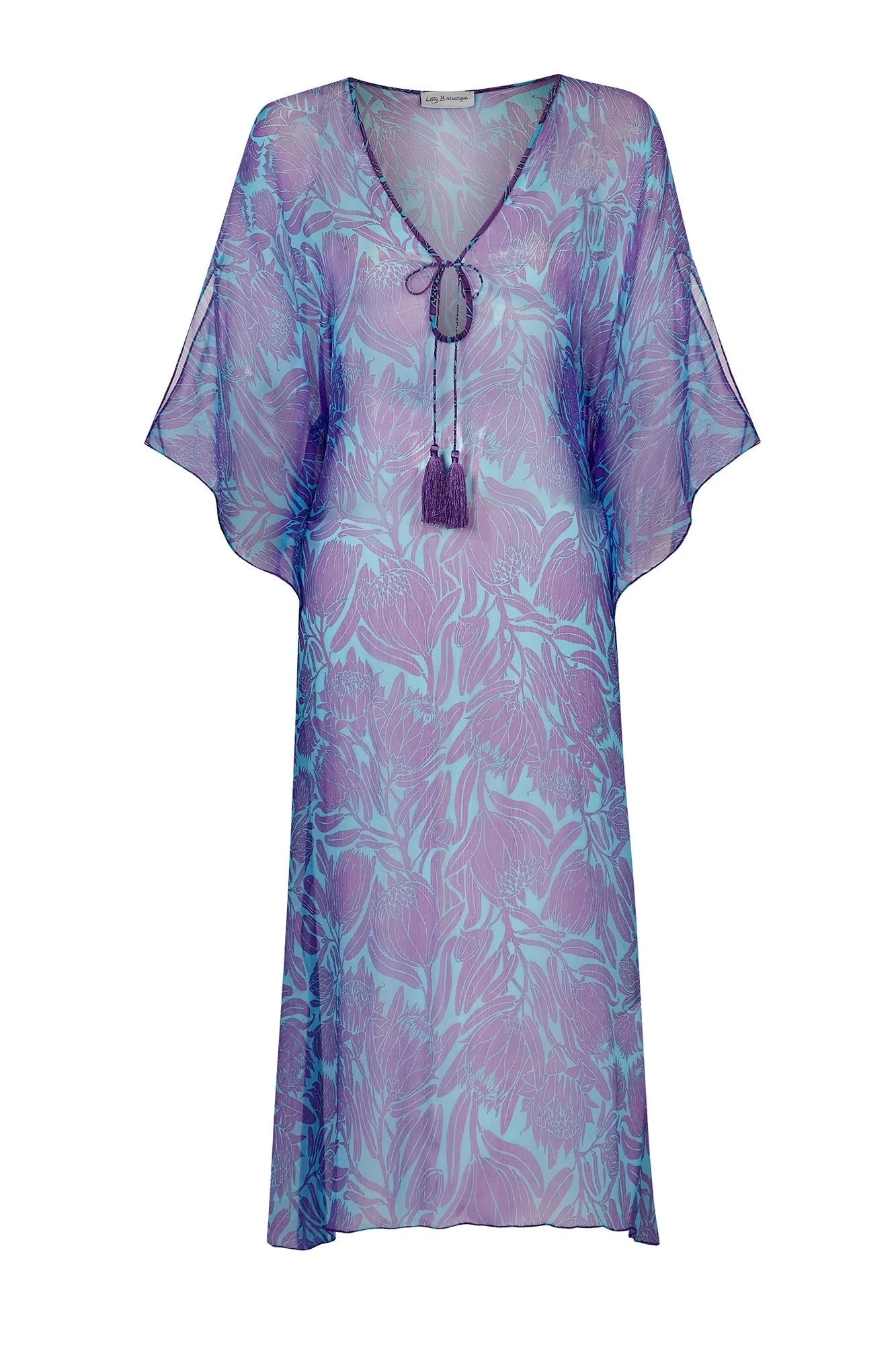 Silk Chiffon Ellie Kaftan PROTEA