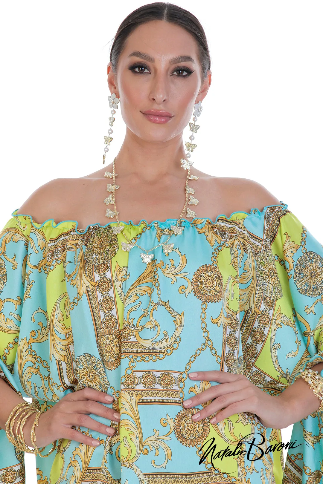 Silk Poetsleeve Top - Murano