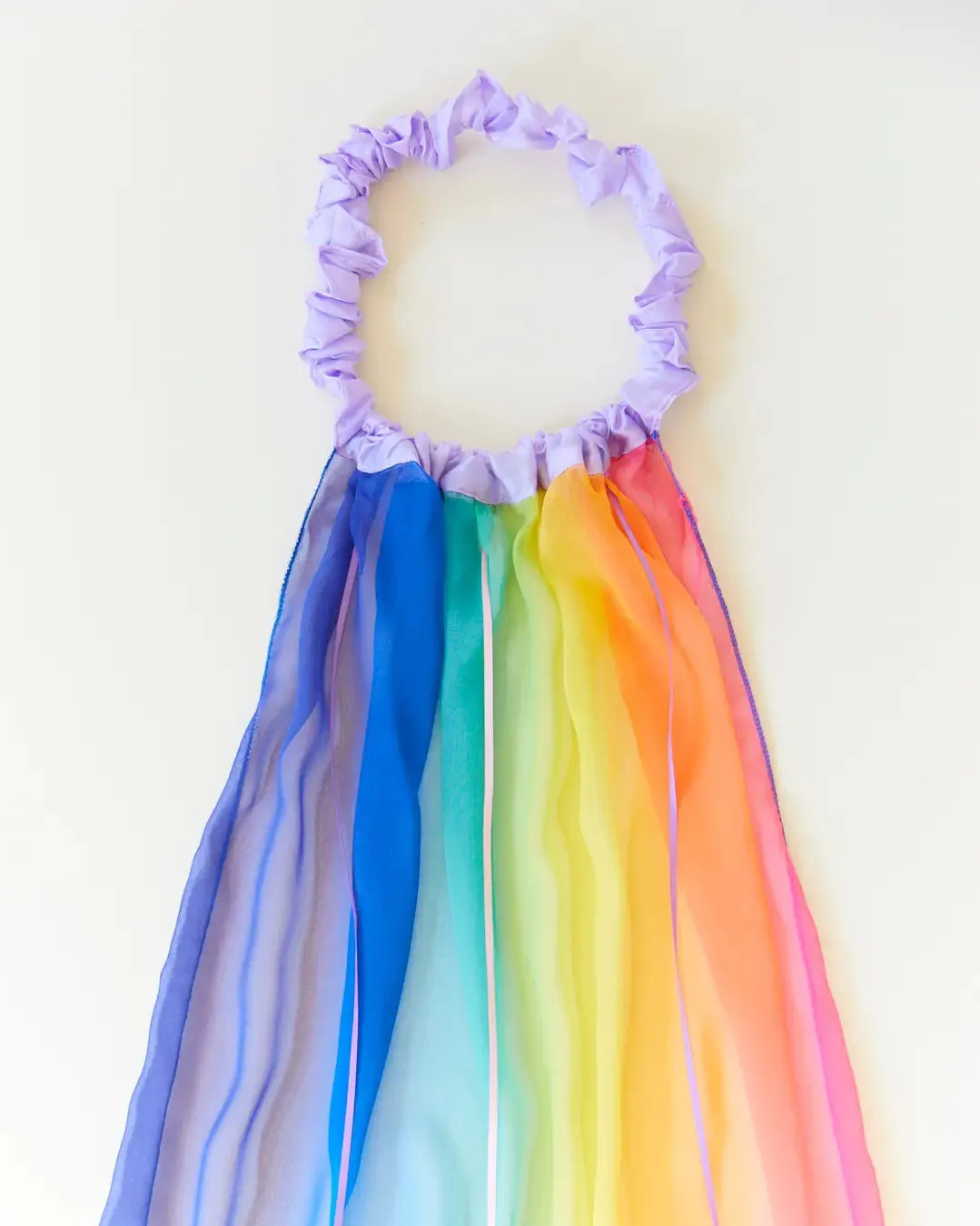 Silk Rainbow Veil