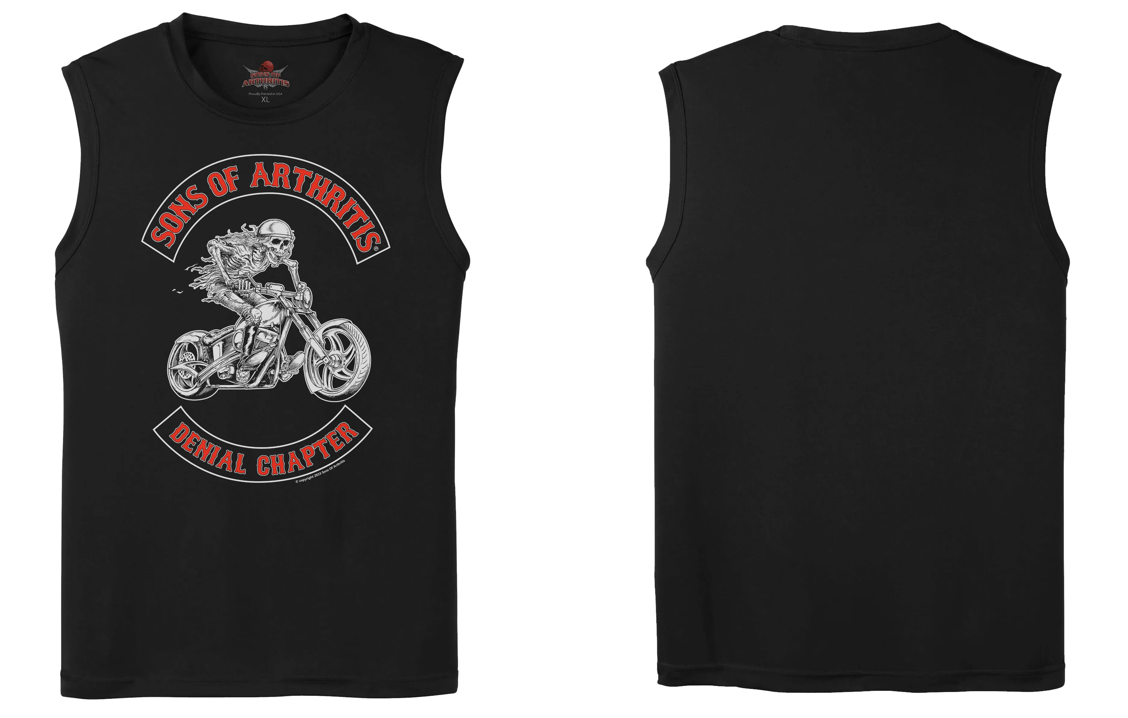 Sons of Arthritis Denial Chapter - Black (See More Styles)