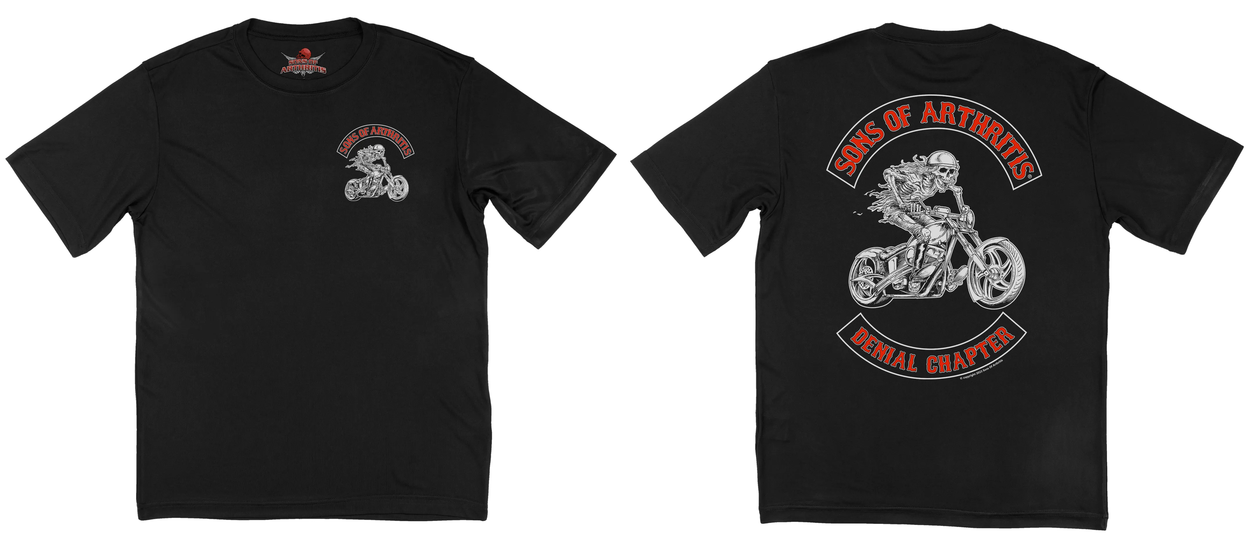 Sons of Arthritis Denial Chapter - Black (See More Styles)