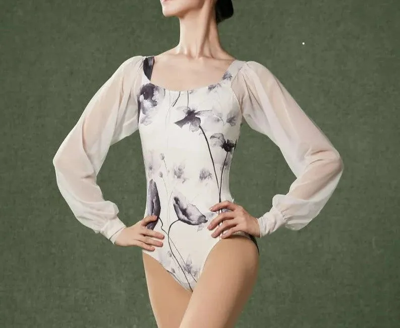 The Juliet Black and White Leotard