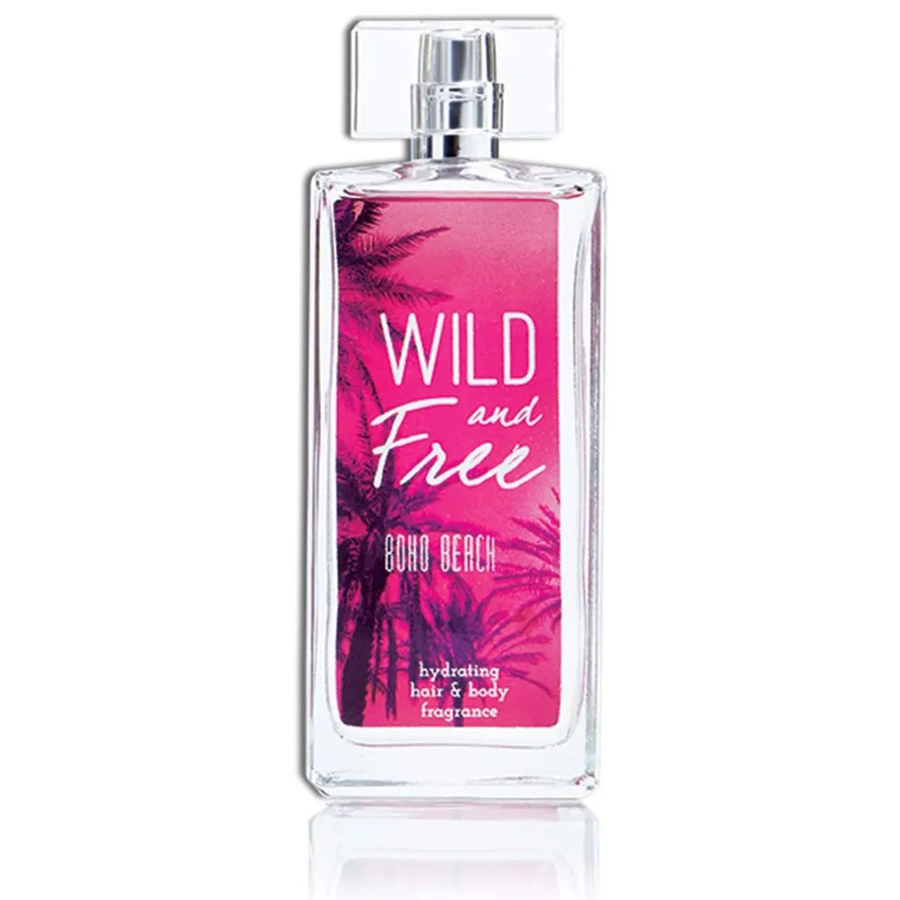 Wild and Free Hydrating Hair & Body Fragrance, 3.4 oz - Boho Beach